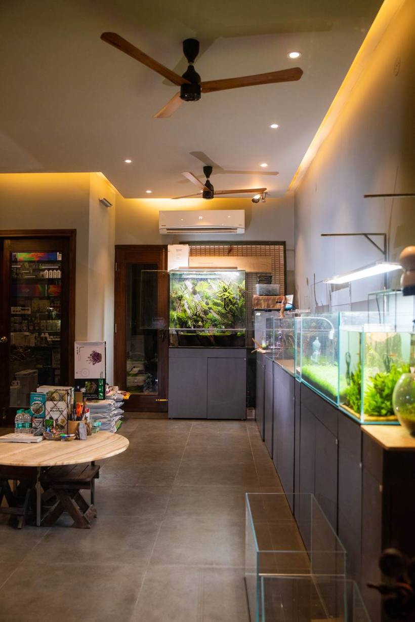 Inside the Green Aqua Delhi store